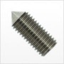 #4-40 x 1/8" Cone Point Socket Set Screw, 18-8 Stainless Steel